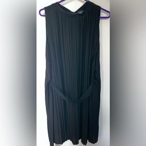 The Limited Collection Black Sparkle Party Dress Tie Belt Lined M